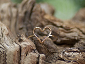 Cuore, anello Cuore, oro Fairmined Ecologico, anello oro, oro 22ct, minimal, lavorato a mano, gioiello cuore, fatto a mano, made in Italy